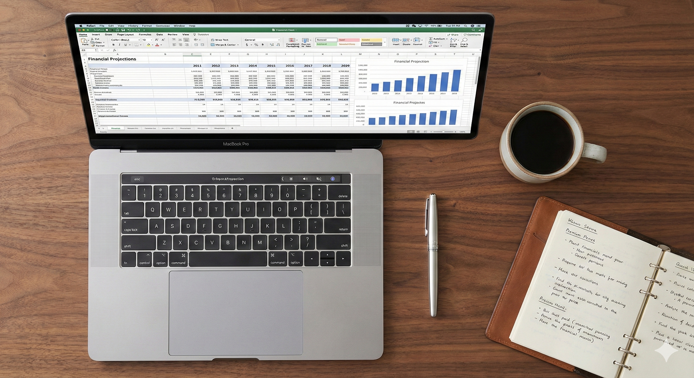 משרד מקצועי עם מערכות ניהול פיננסי